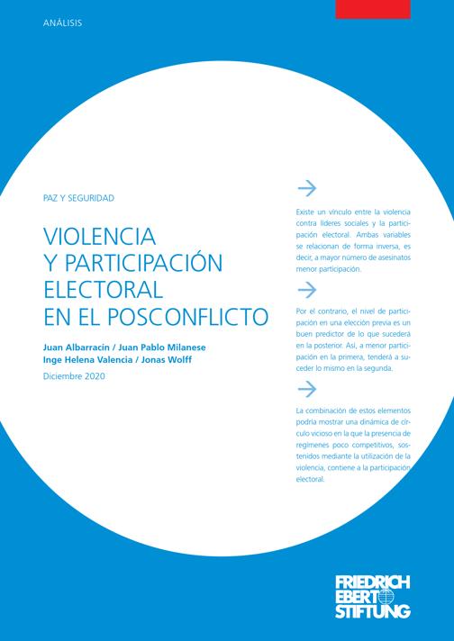 Violencia y participación electoral en el posconflicto