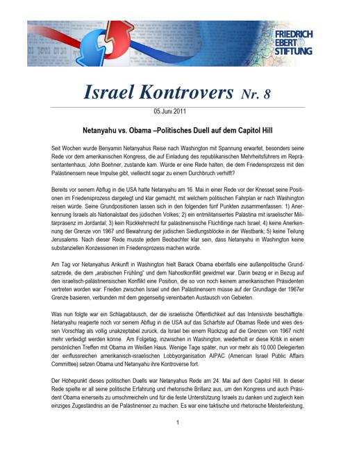 Israel kontrovers (2011) H. 8