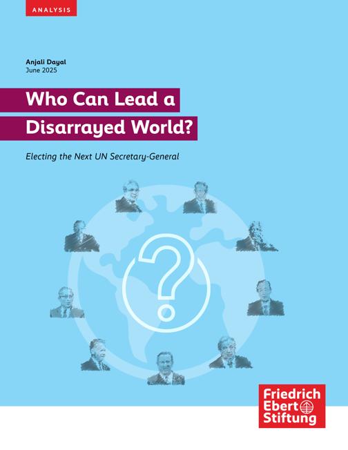 Who can lead a disarrayed world?