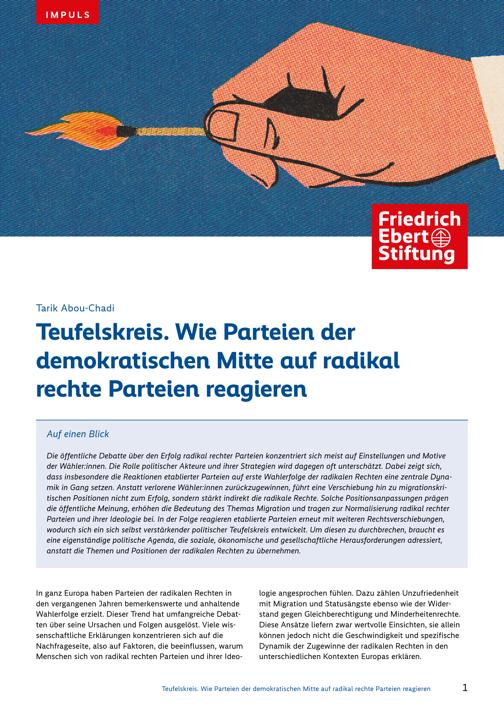 Teufelskreis. Wie Parteien der demokratischen Mitte auf radikal rechte Parteien reagieren