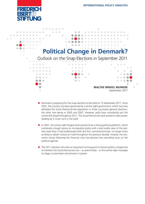 Political change in Denmark?