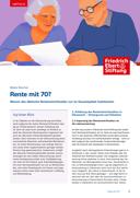Rente mit 70?
