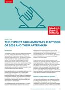 The Cypriot parliamentary elections of 2026 and their aftermath